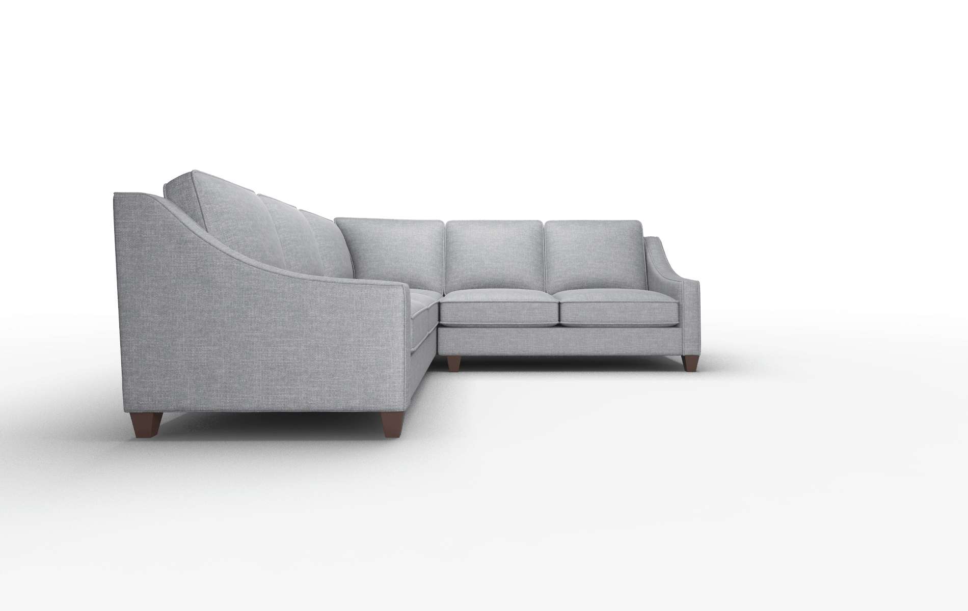 Sanda Keylargo Graphite Sectional espresso legs 2