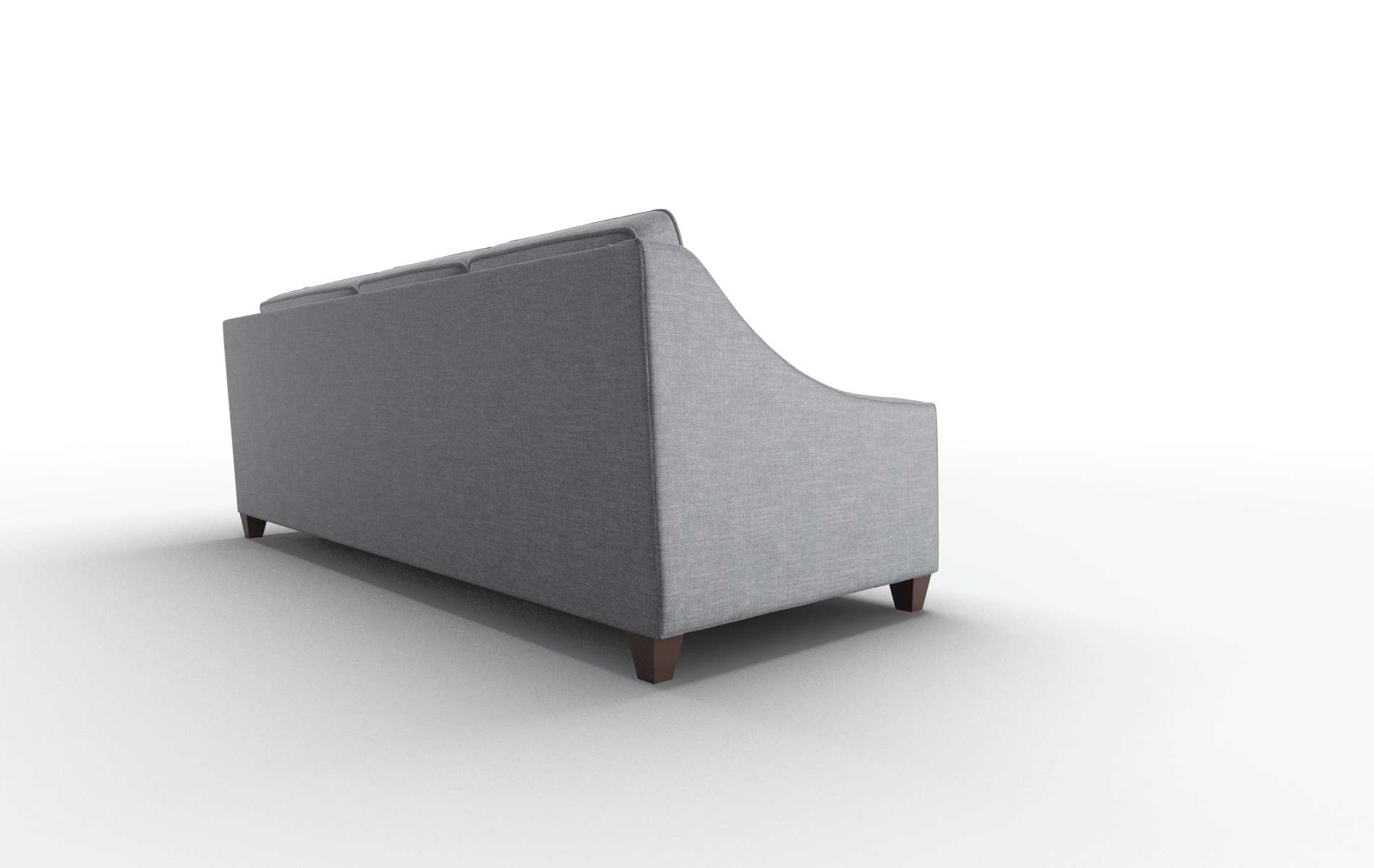 Sanda Keylargo Graphite Sectional espresso legs 3