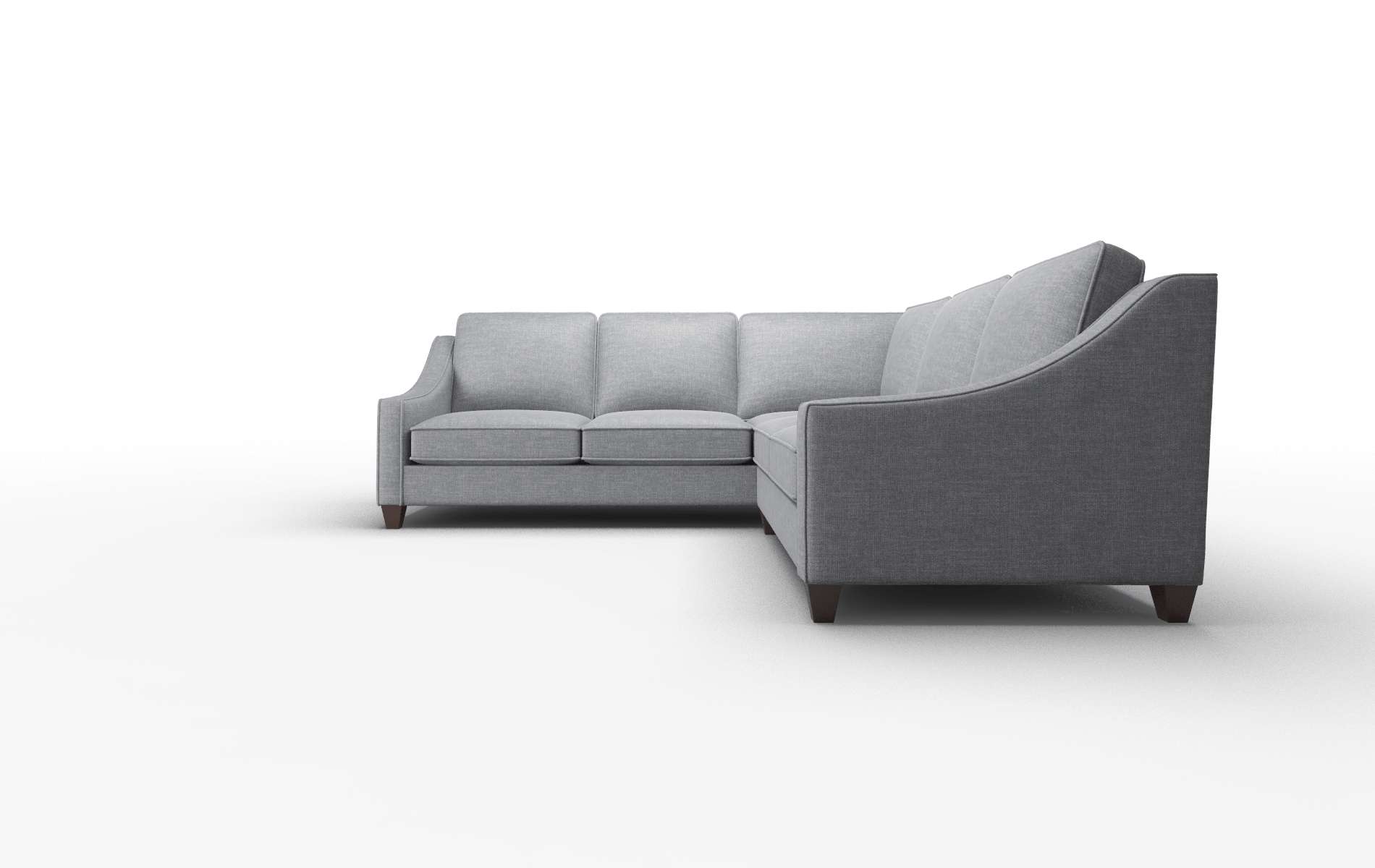 Sanda Keylargo Graphite Sectional espresso legs 5