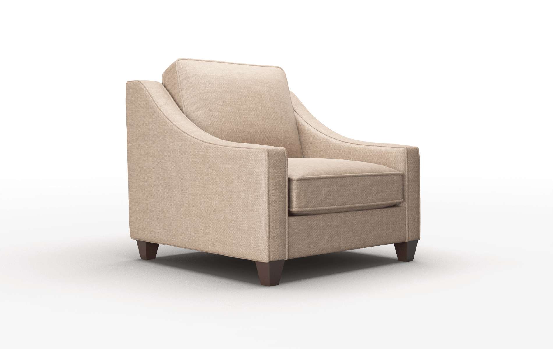 Sanda Keylargo Mink Chair espresso legs 2