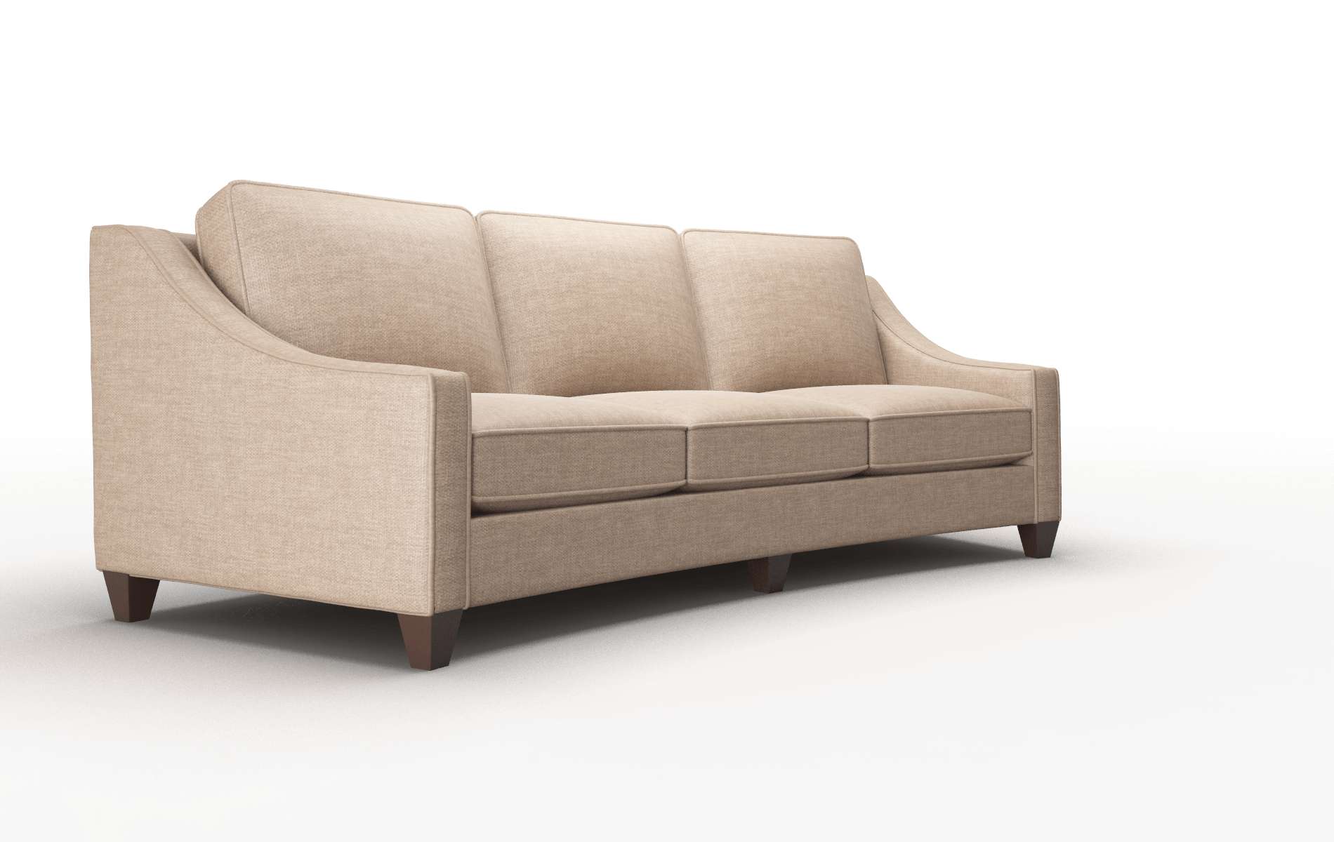 Sanda Keylargo Mink Sofa espresso legs 2