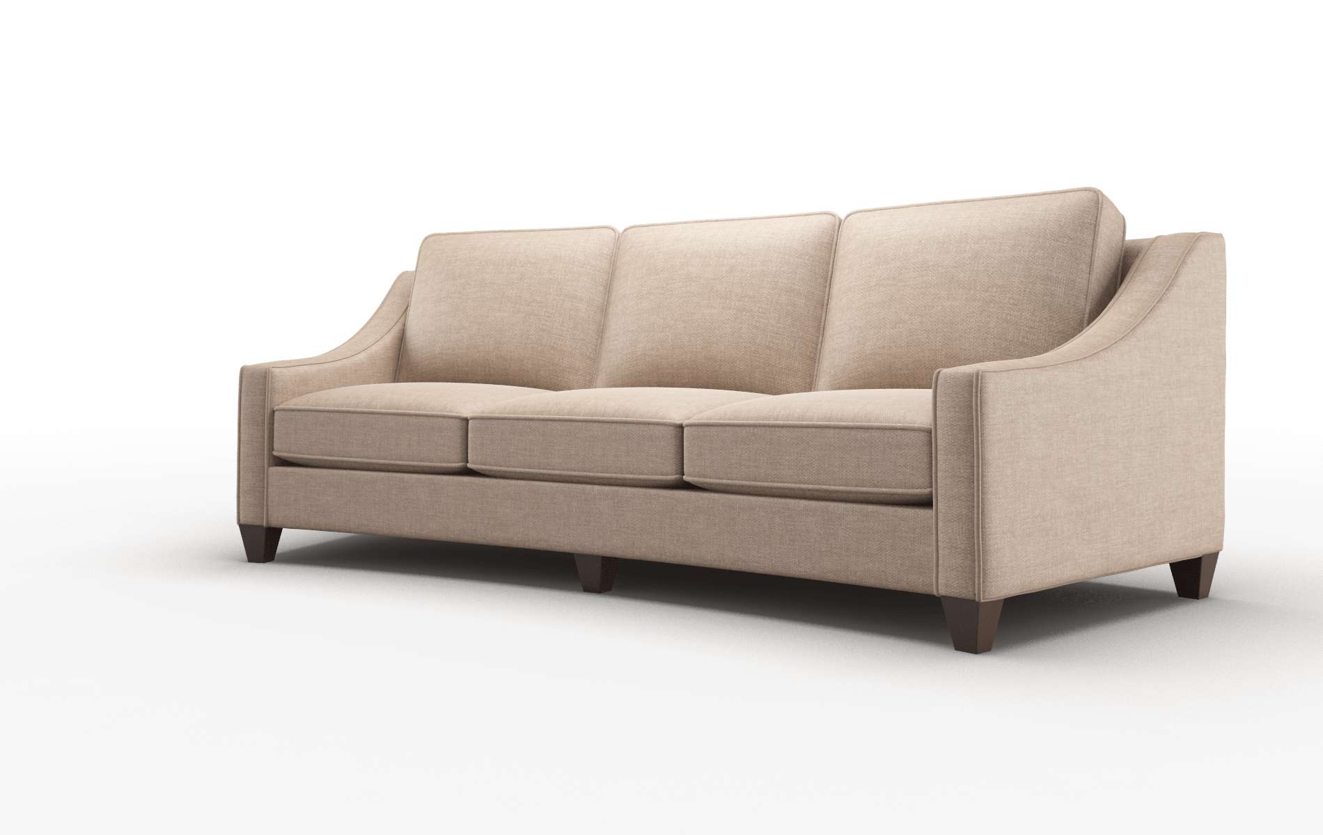 Sanda Keylargo Mink Sofa espresso legs 4