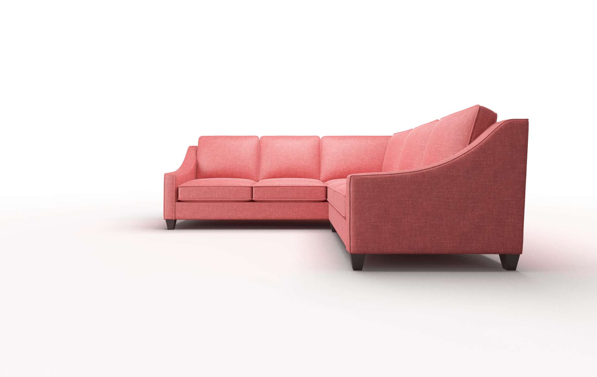 Sanda Keylargo Ruby Sectional espresso legs 5