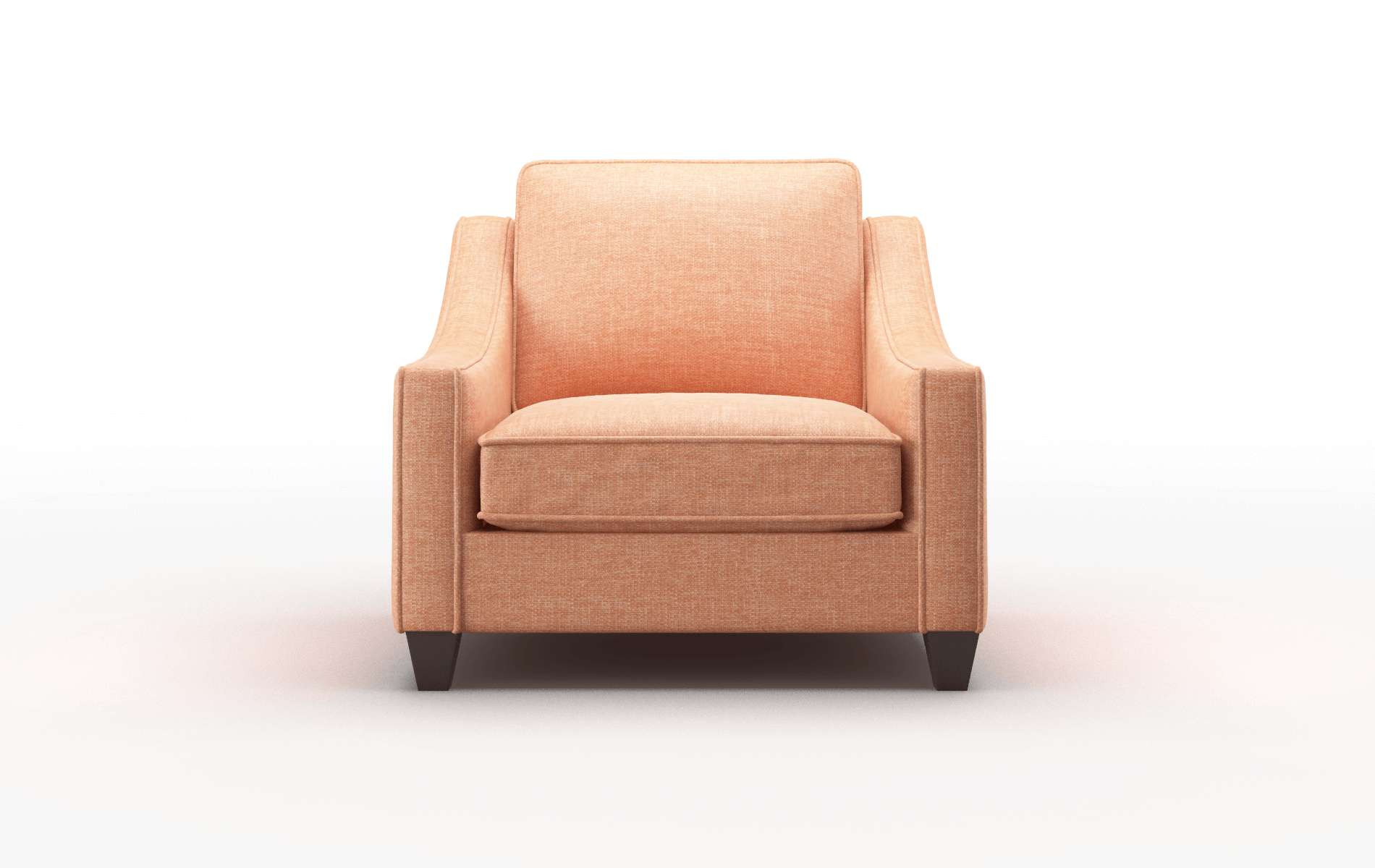 Sanda Keylargo terracotta Chair Espresso Legs  1