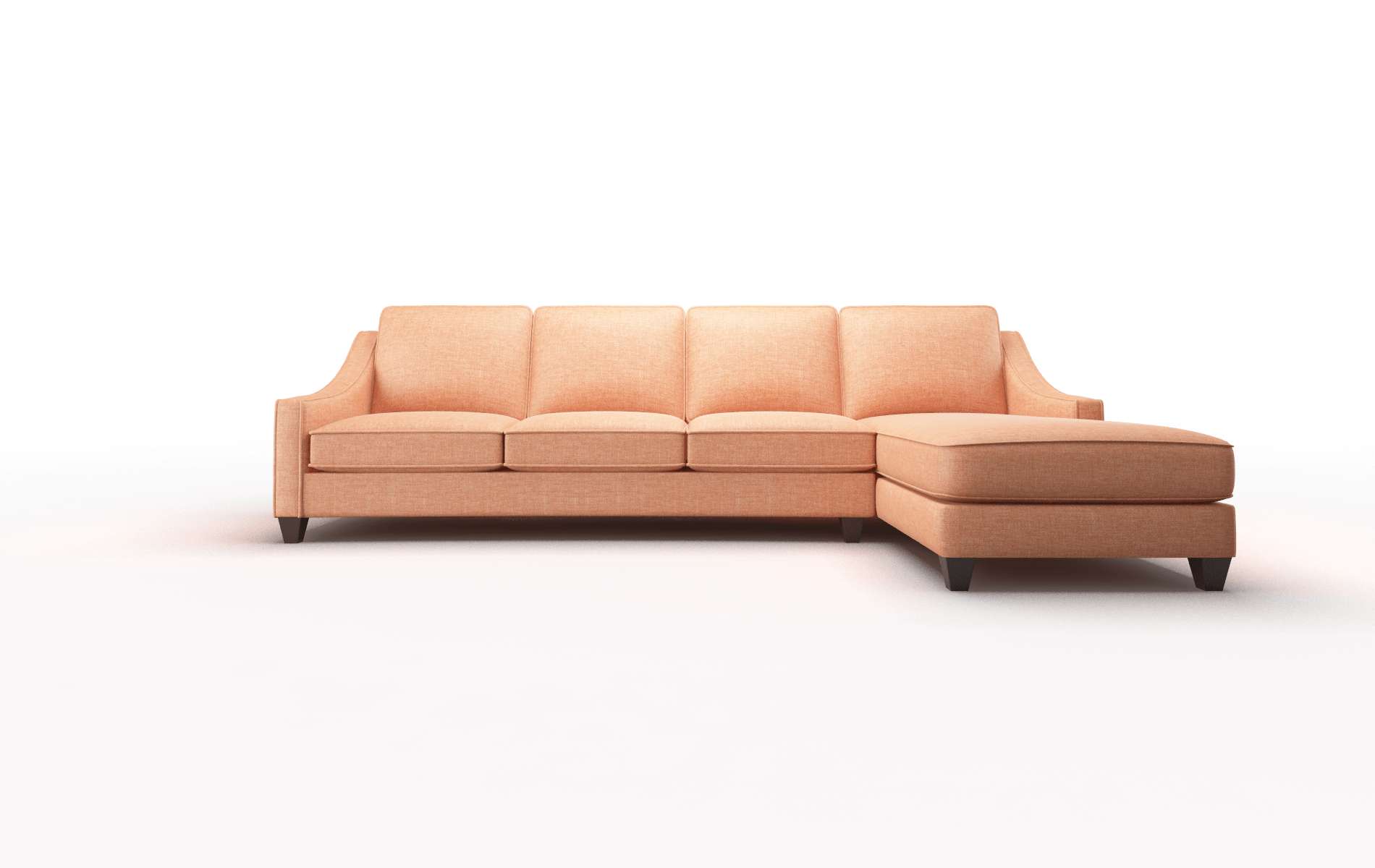 Sanda Keylargo terracotta Panel Espresso Legs  1