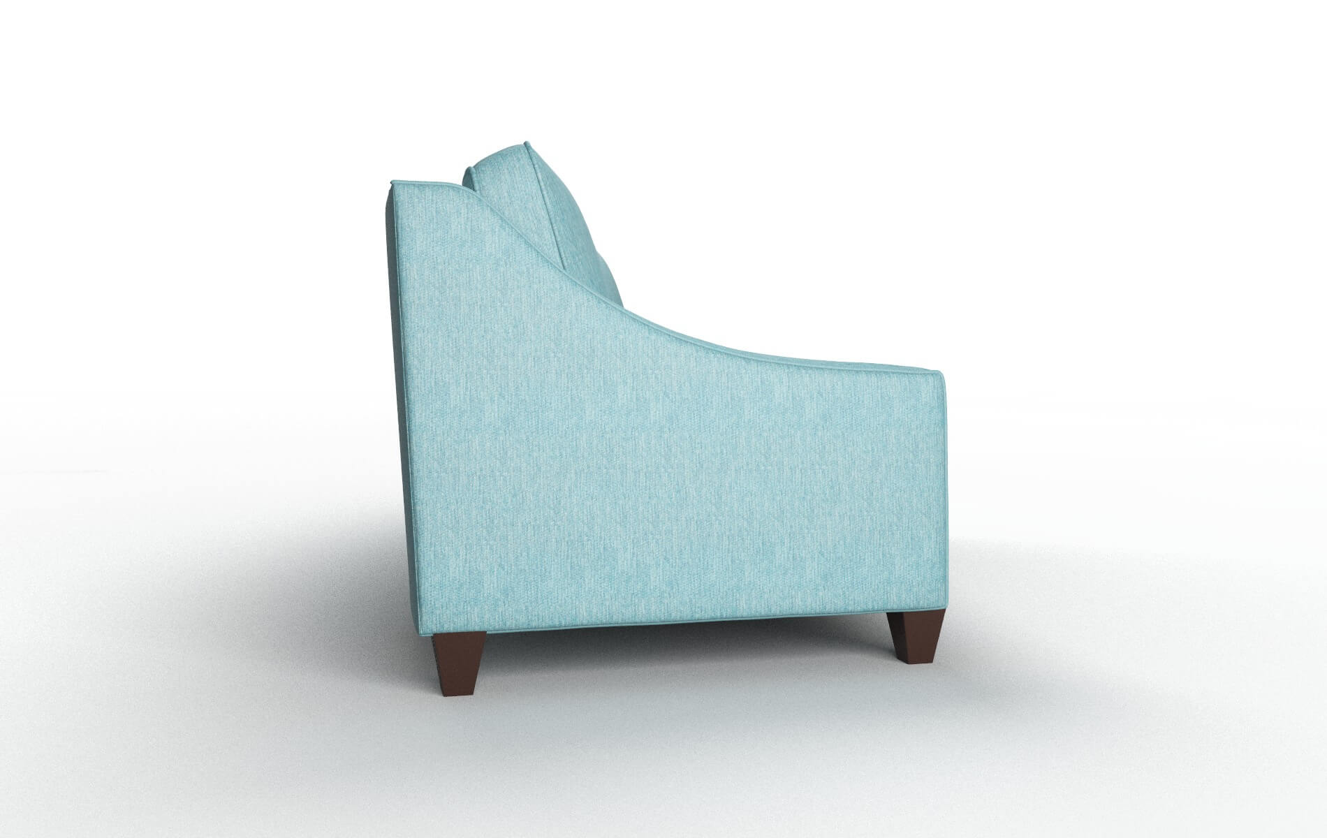 Sanda Lana Peacock Sofa espresso legs 3