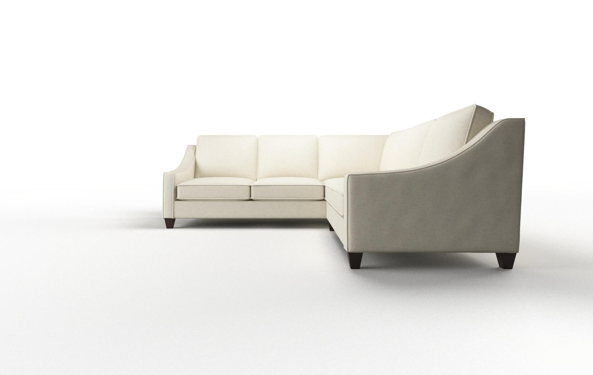 Sanda Lana Sand Sectional espresso legs 5