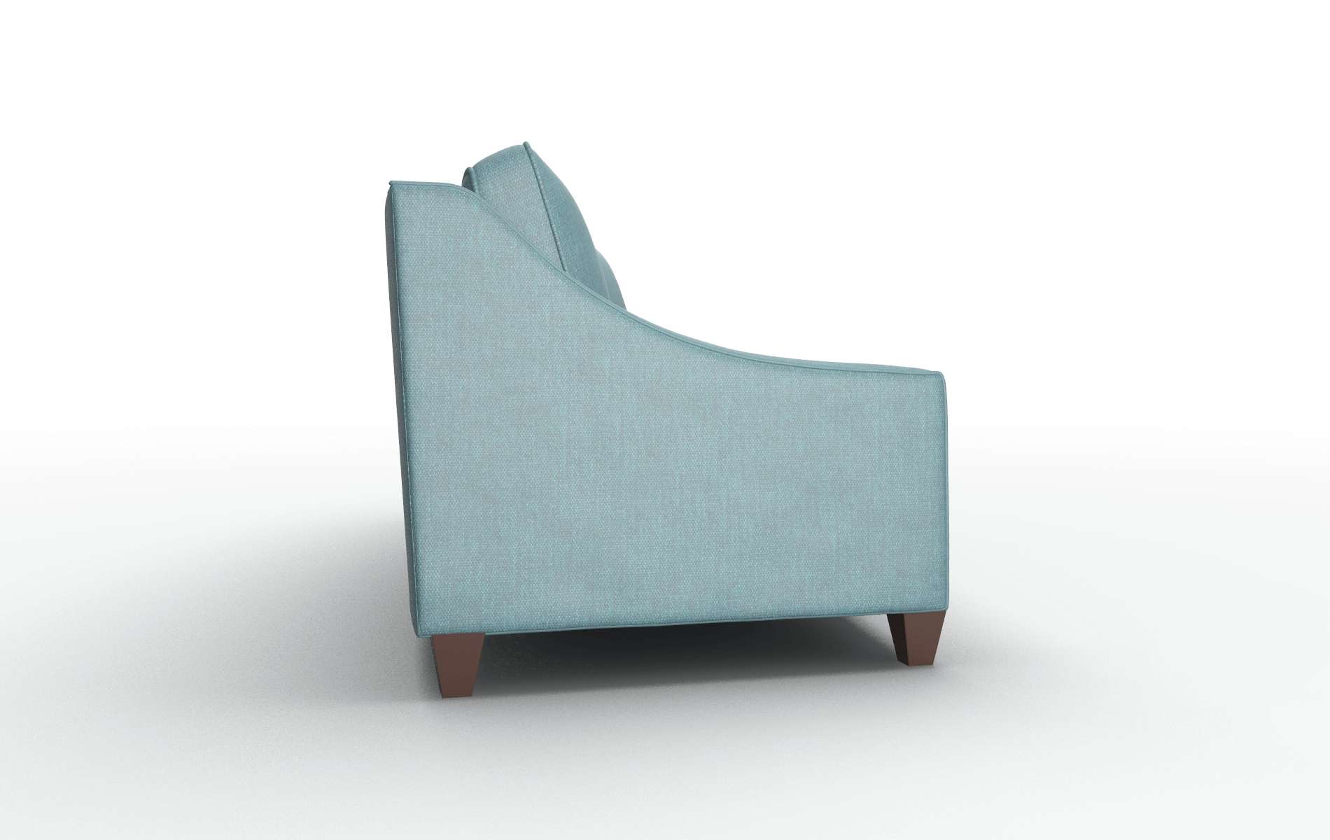 Sanda Leslie Peacock Sofa espresso legs 3
