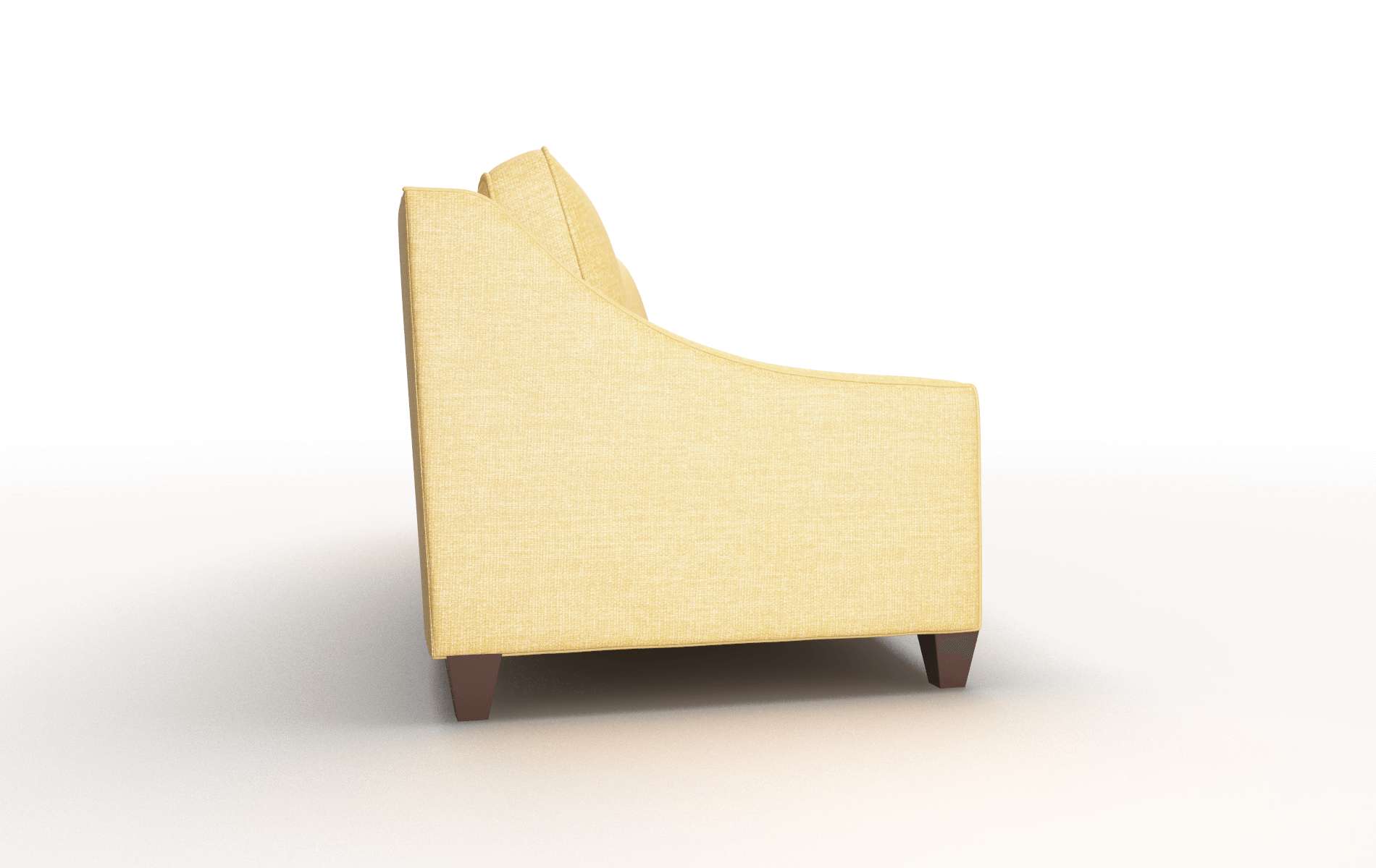 Sanda Leslie Saffron Sofa espresso legs 3