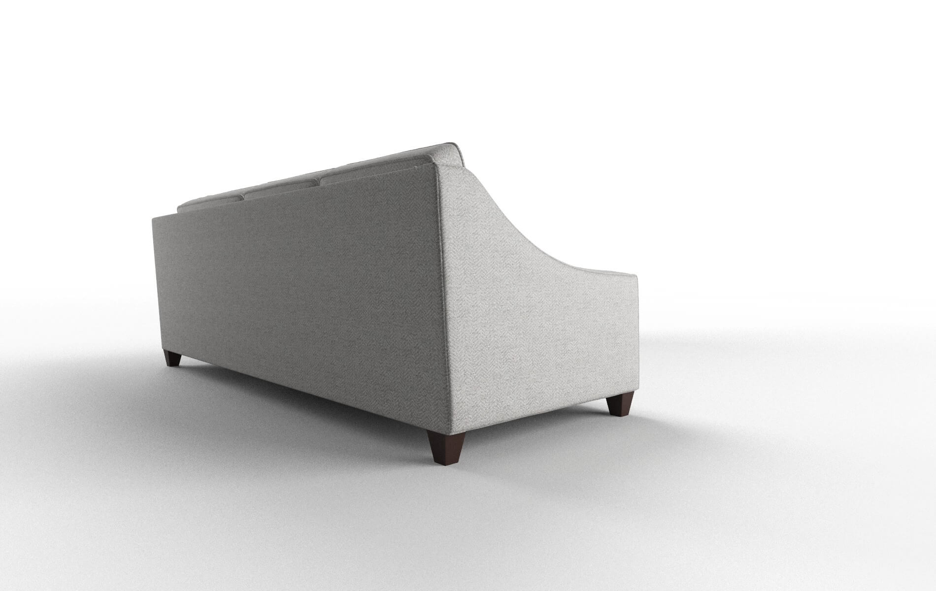 Sanda Malibu Dove Sectional espresso legs 3