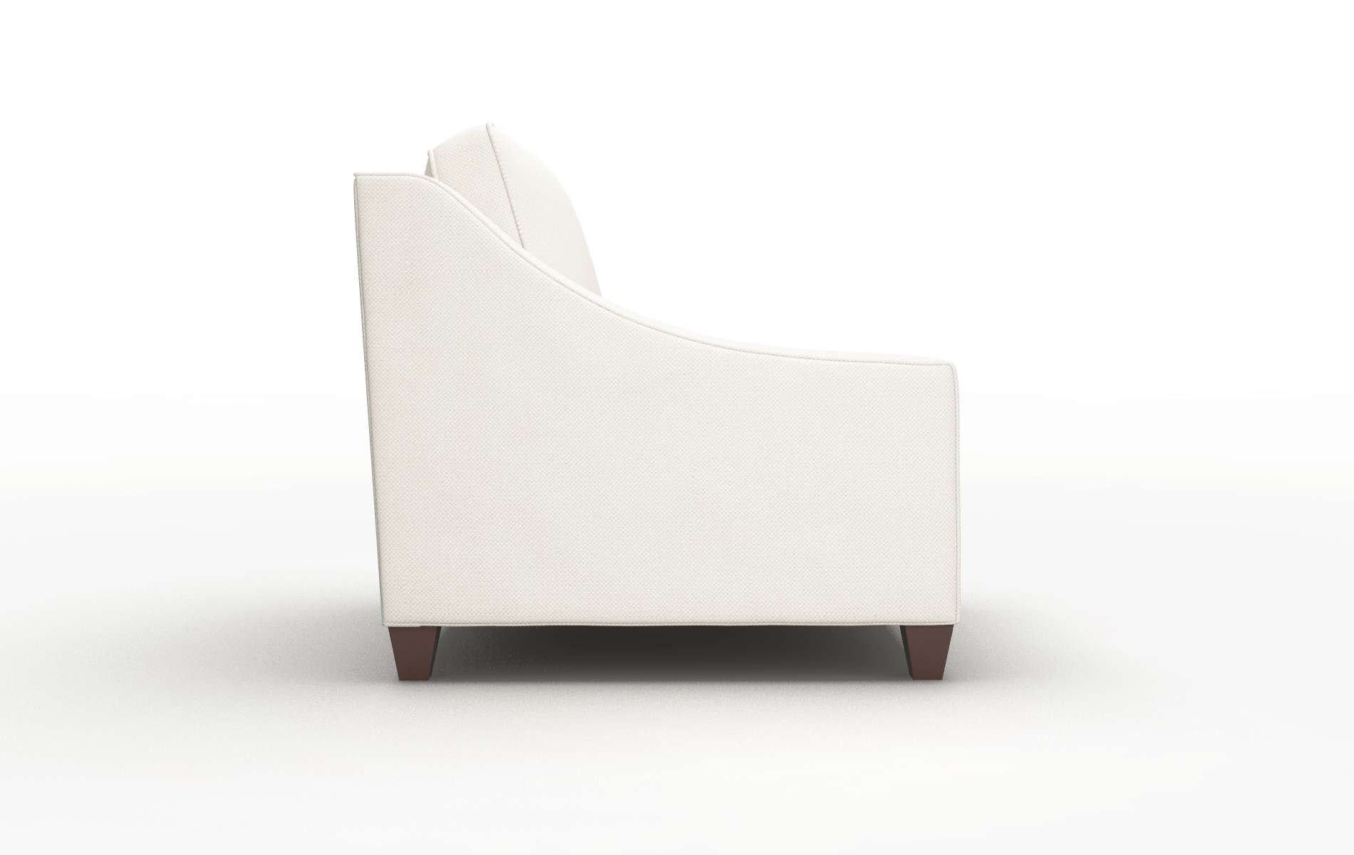 Sanda Malibu Linen Chair espresso legs 3