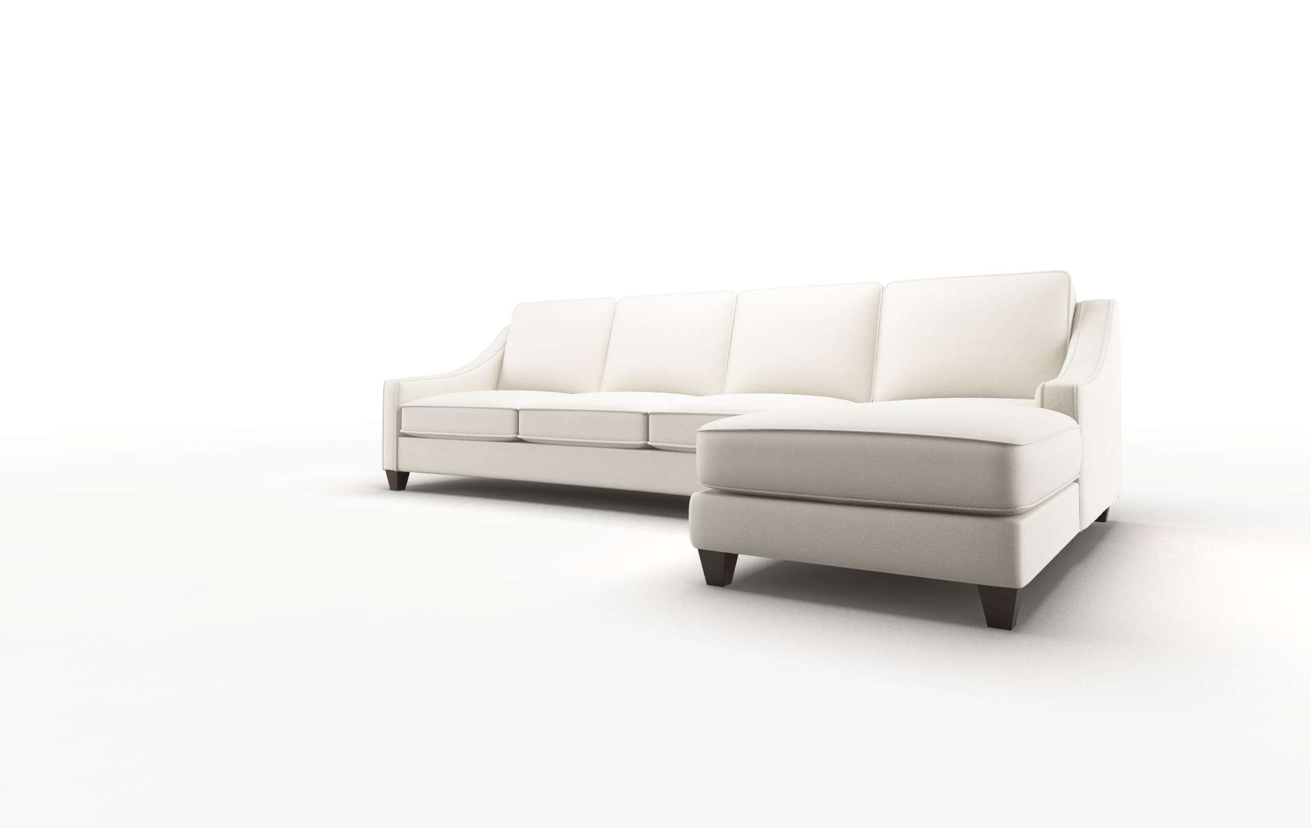 Sanda Malibu Linen Panel espresso legs 4