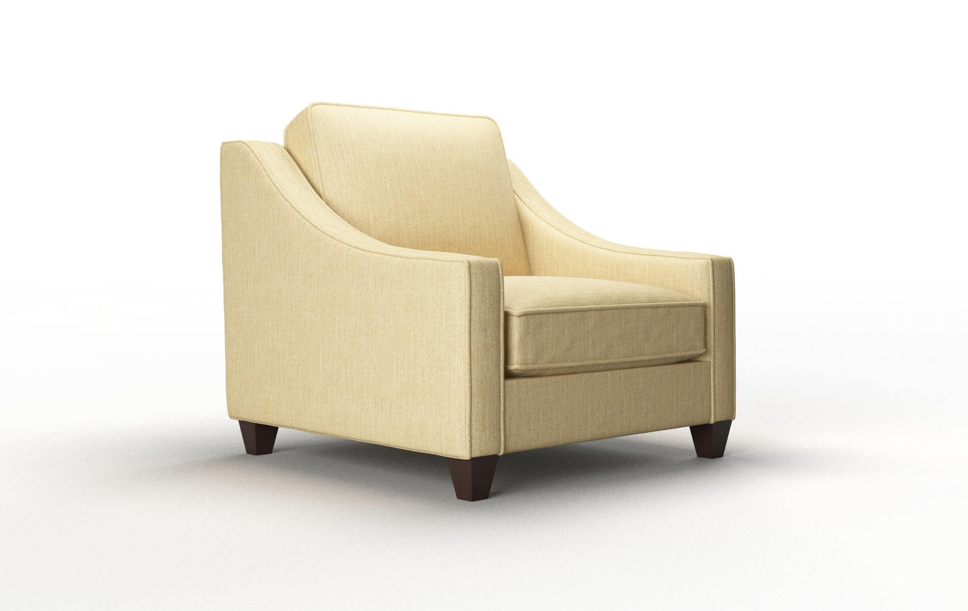 Sanda Malibu Maize Chair espresso legs 2