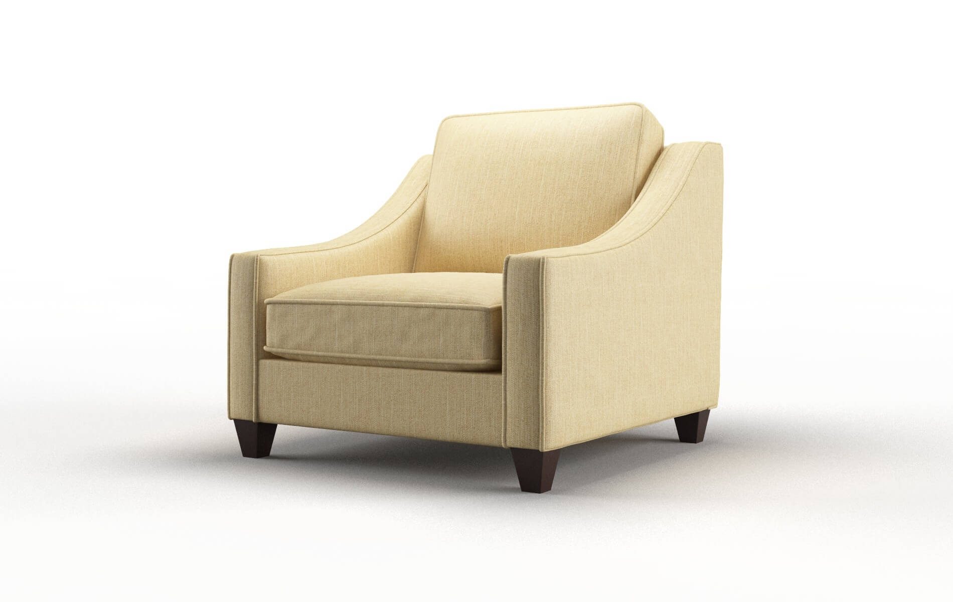 Sanda Malibu Maize Chair espresso legs 4