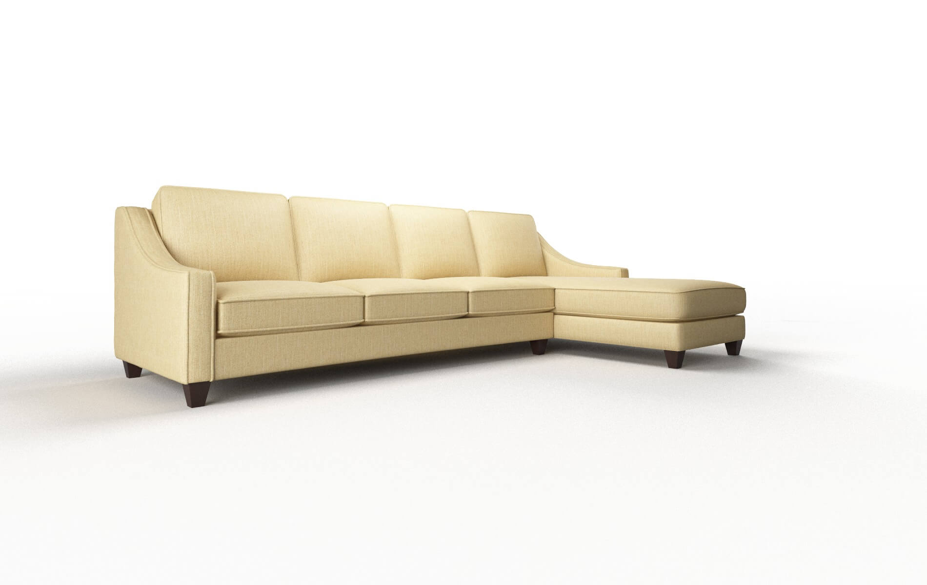 Sanda Malibu Maize Panel espresso legs 2