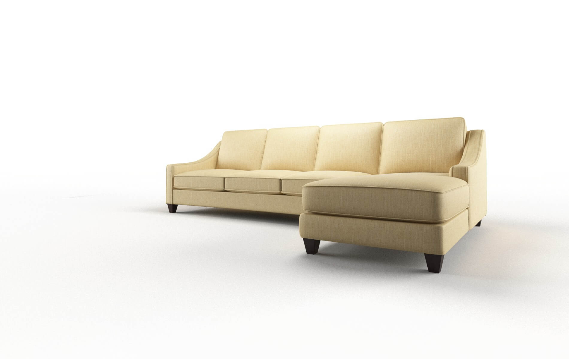 Sanda Malibu Maize Panel espresso legs 4