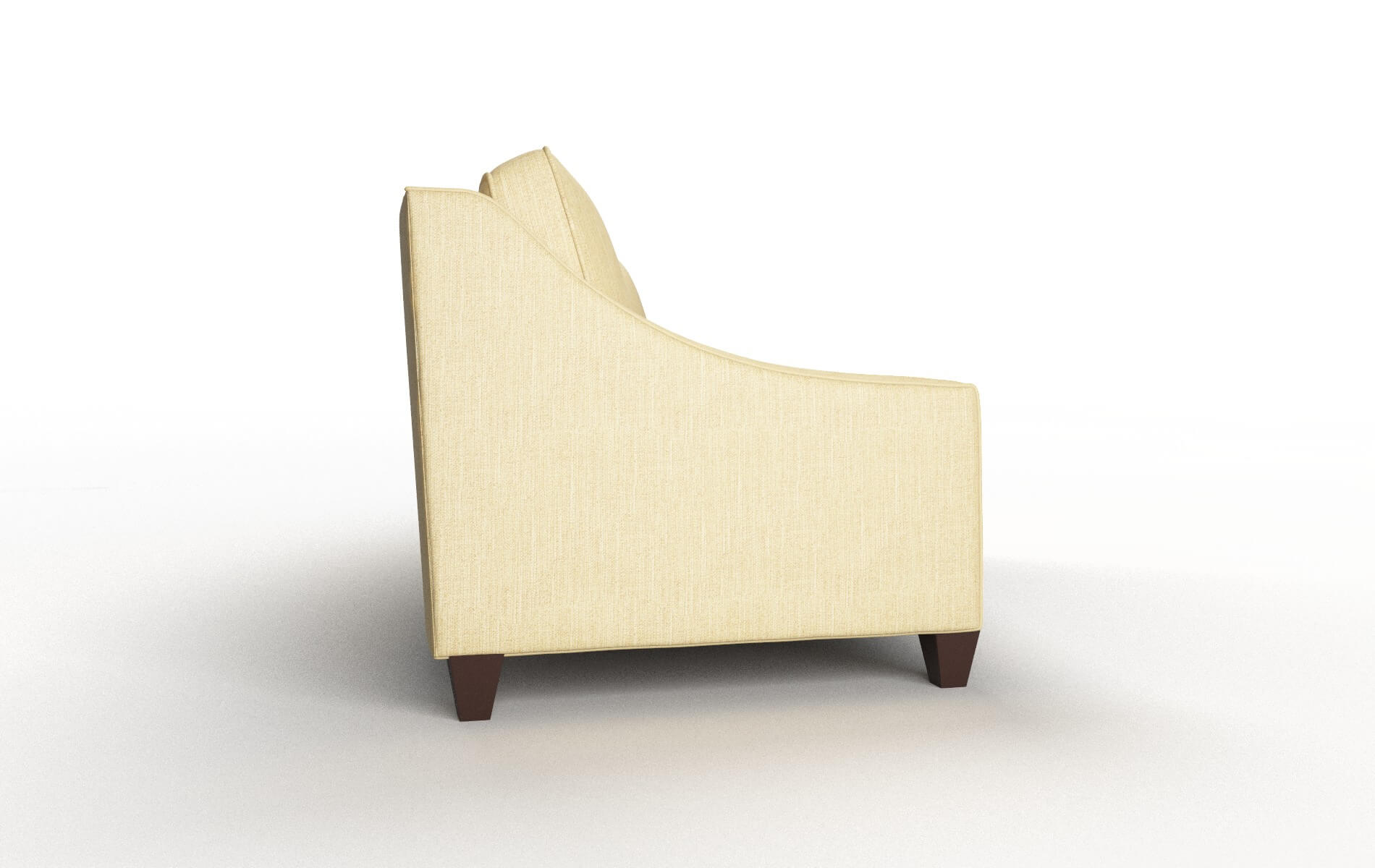 Sanda Malibu Maize Sofa espresso legs 3
