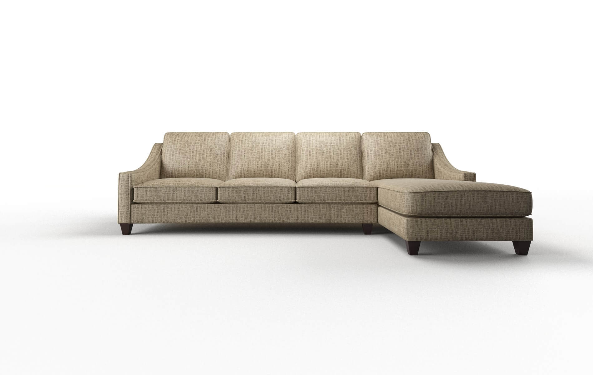 Sanda Marcy camel Panel Espresso Legs  1