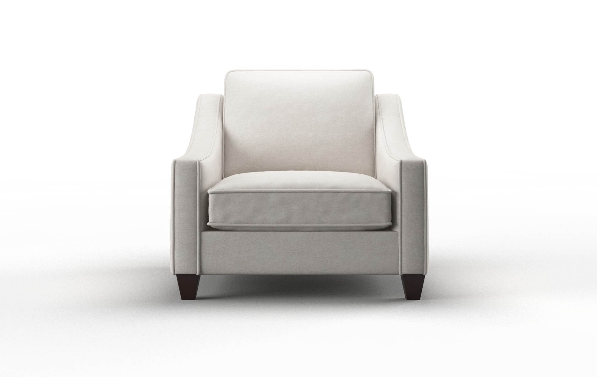 Sanda Noble grey Chair Espresso Legs  1