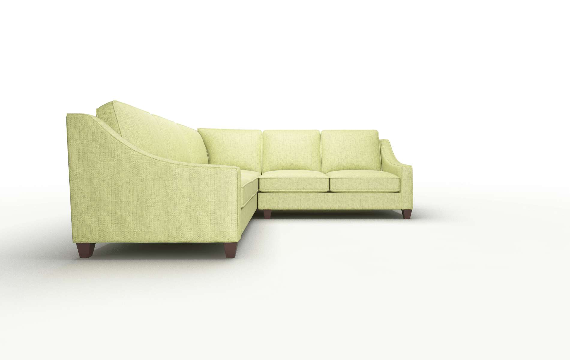Sanda Notion Appletini Sectional espresso legs 2