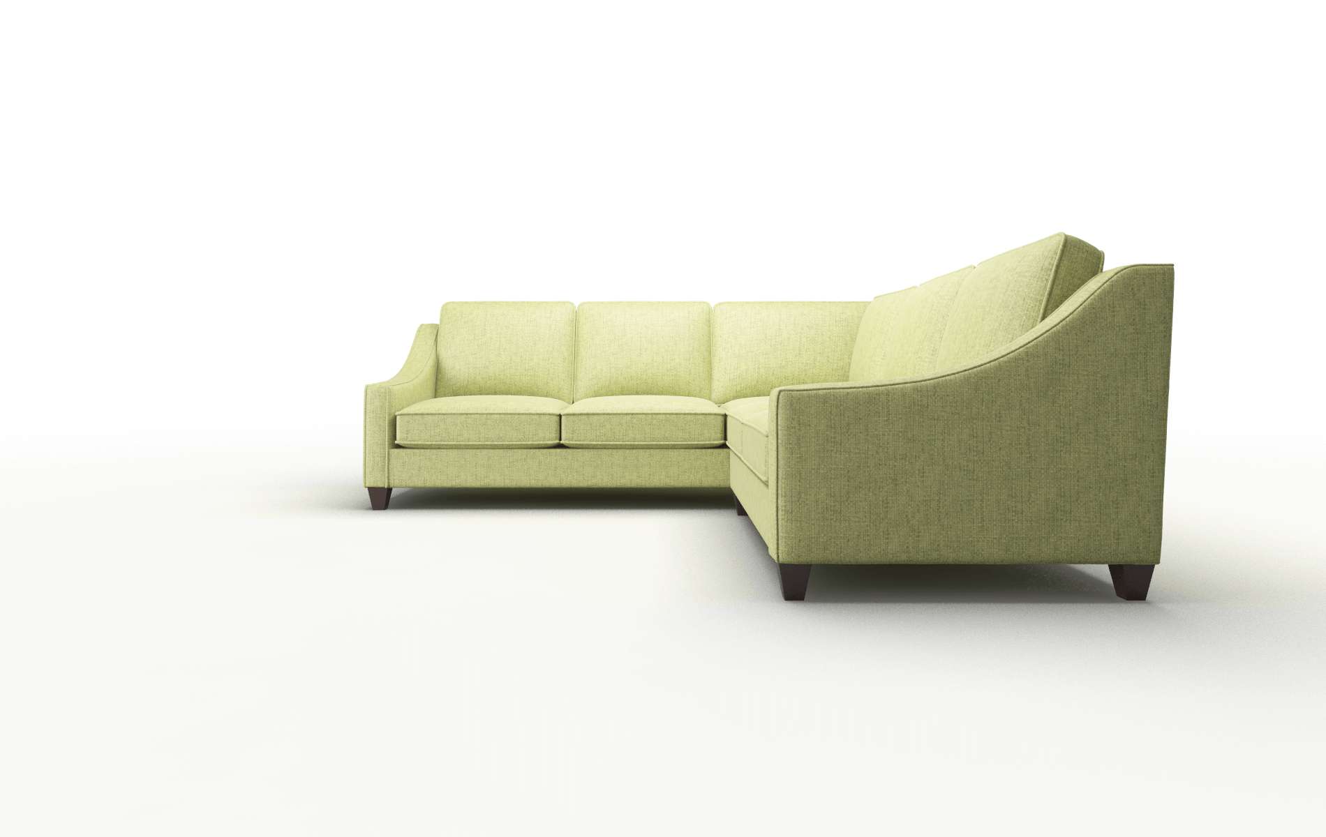 Sanda Notion Appletini Sectional espresso legs 5