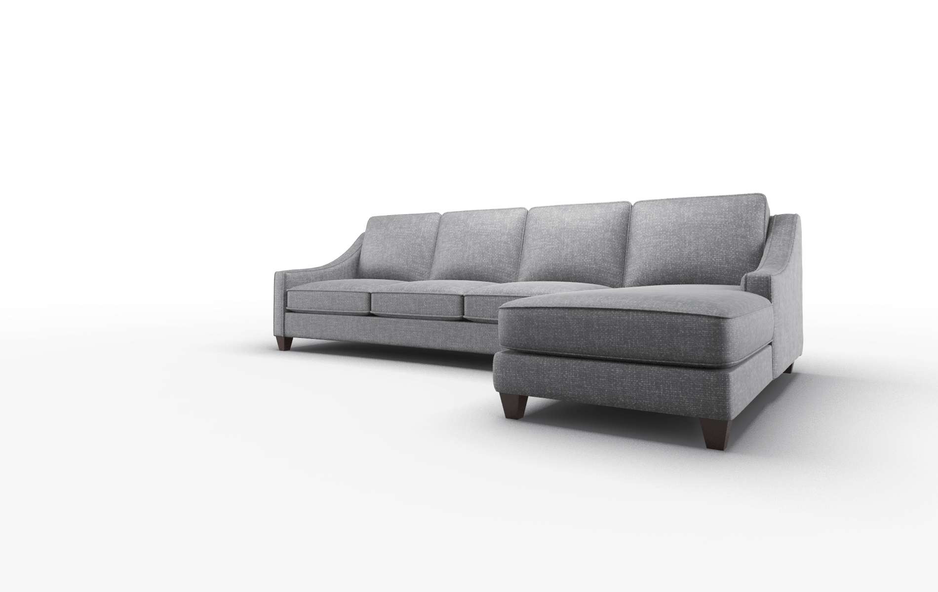 Sanda Notion Graphite Panel espresso legs 4