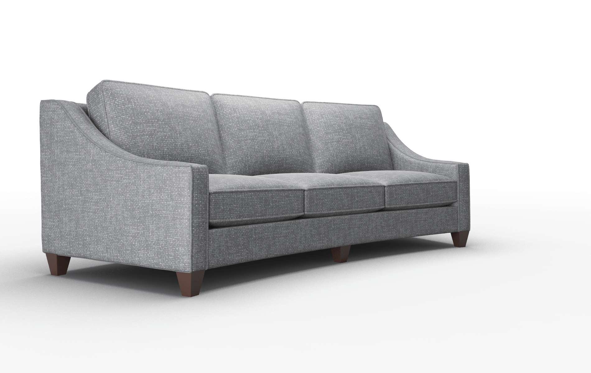 Sanda Notion Graphite Sofa espresso legs 2