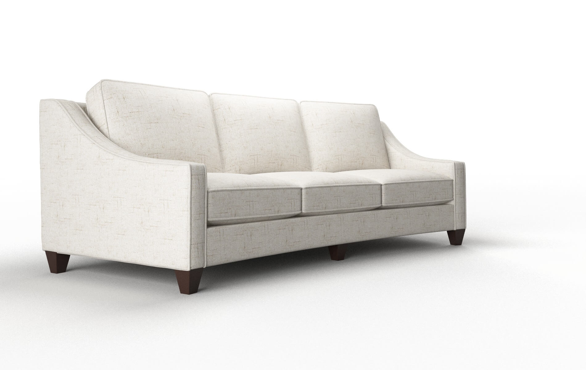 Sanda Oceanside Natural Sofa espresso legs 2