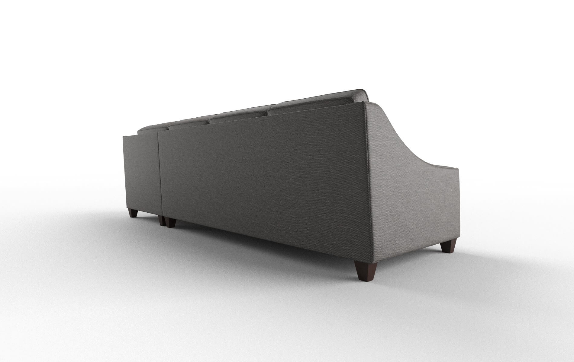 Sanda Oscar Charcoal Panel espresso legs 5