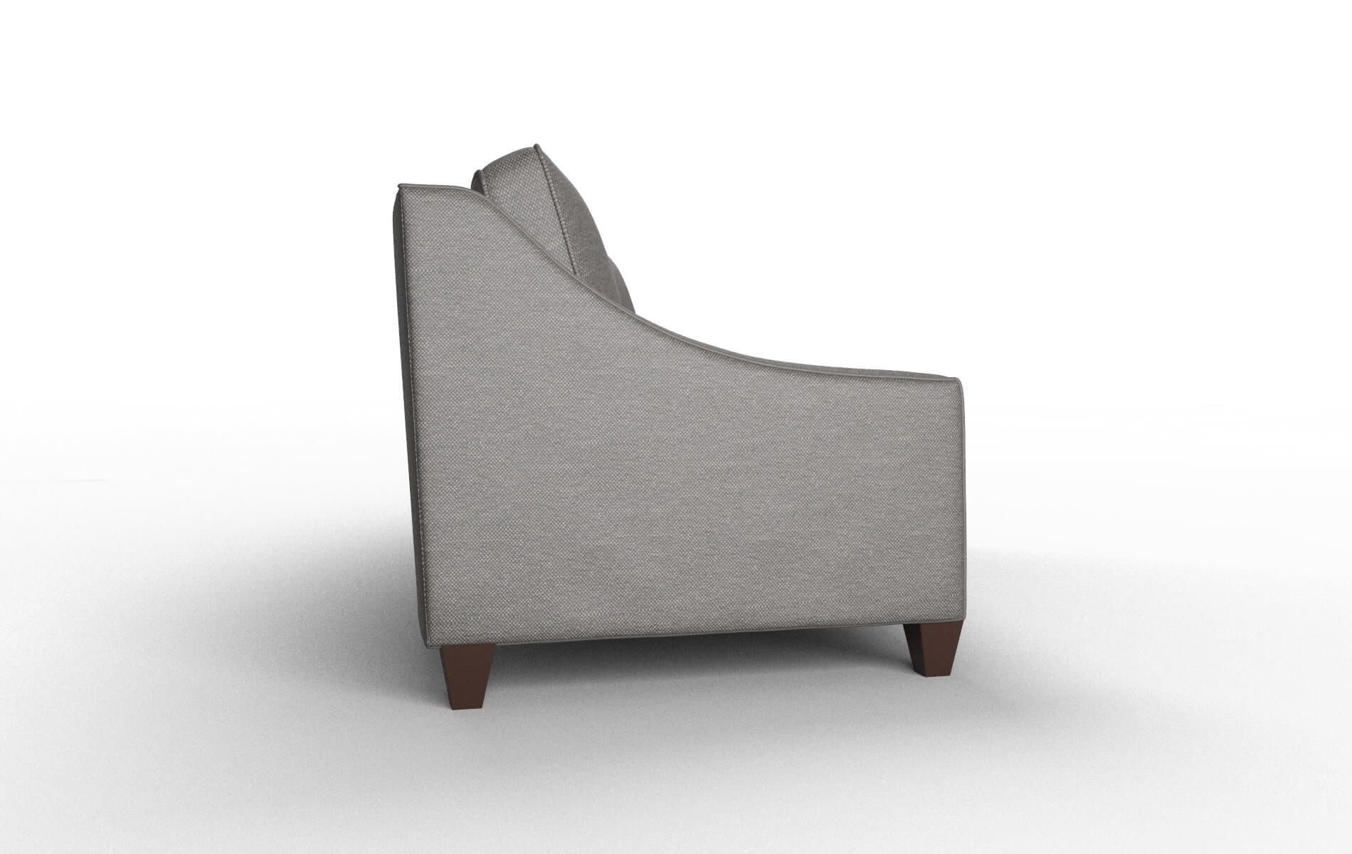 Sanda Oscar Grey Sofa espresso legs 3