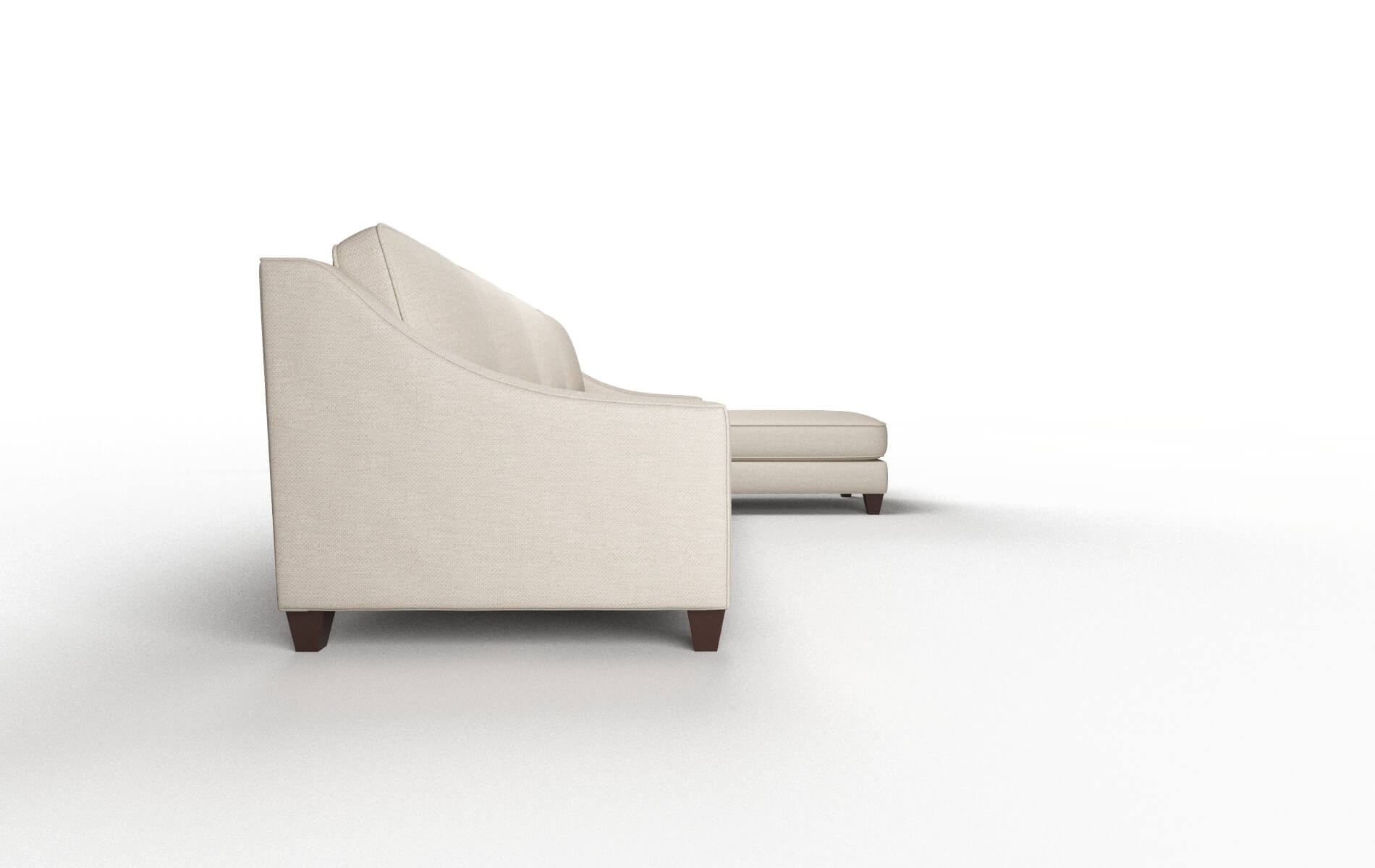 Sanda Oscar Linen Panel espresso legs 3