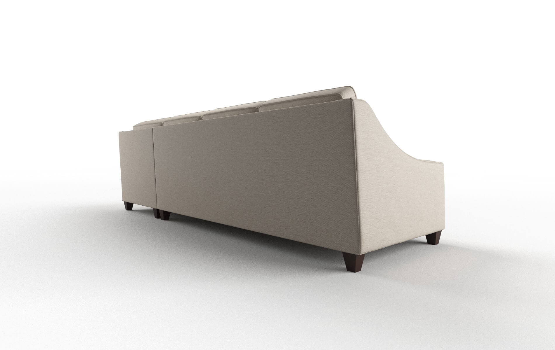 Sanda Oscar Linen Panel espresso legs 5