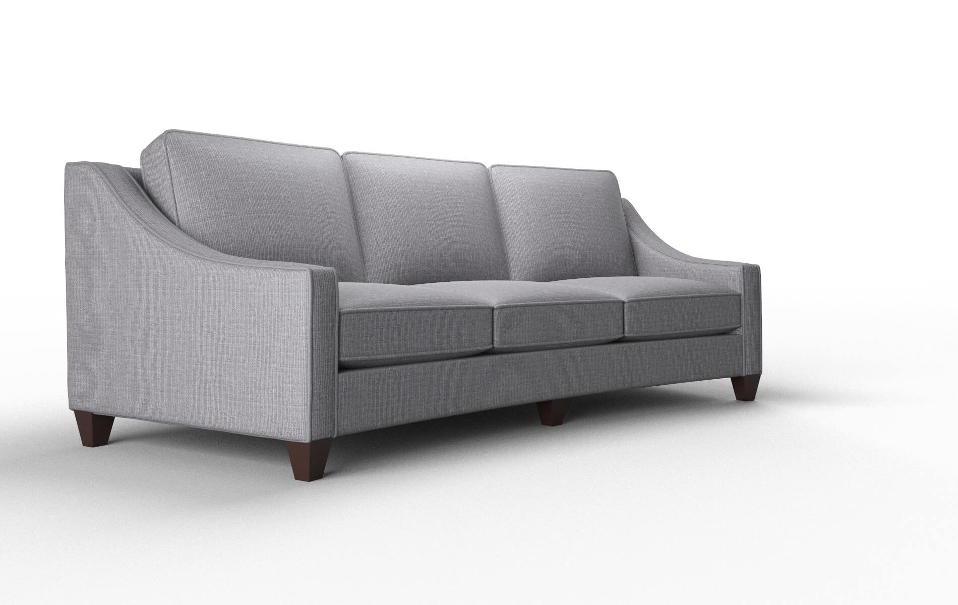 Sanda Parker Ash Sofa espresso legs 2