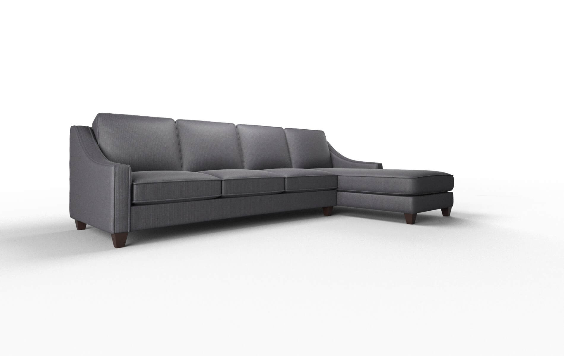 Sanda Parker Charcoal Panel espresso legs 2