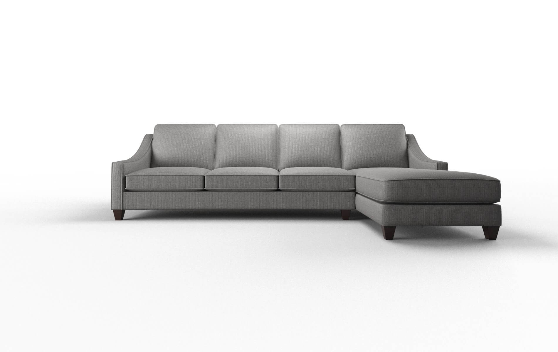 Sanda Parker graphite Panel Espresso Legs  1