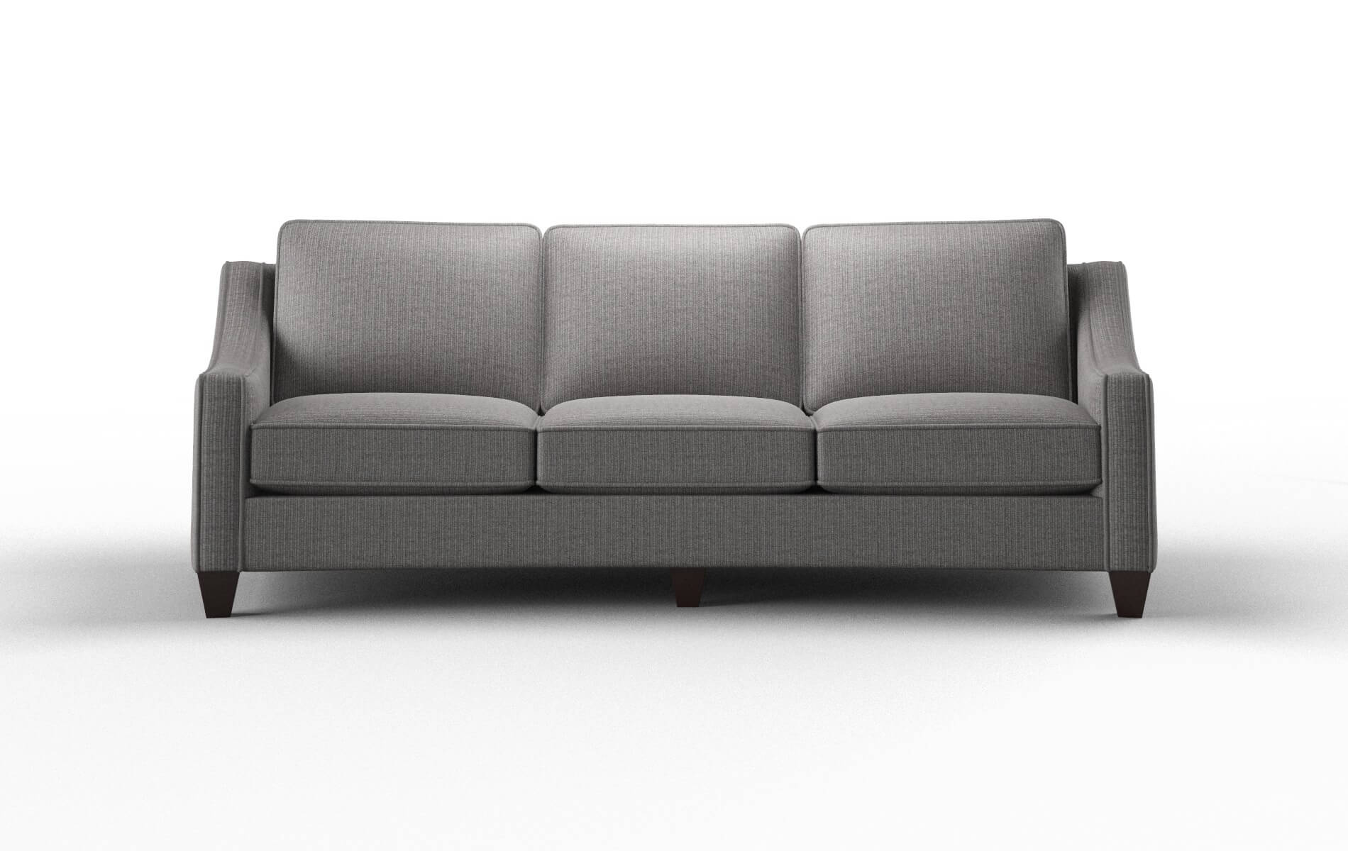 Sanda Parker graphite Sofa Espresso Legs  1