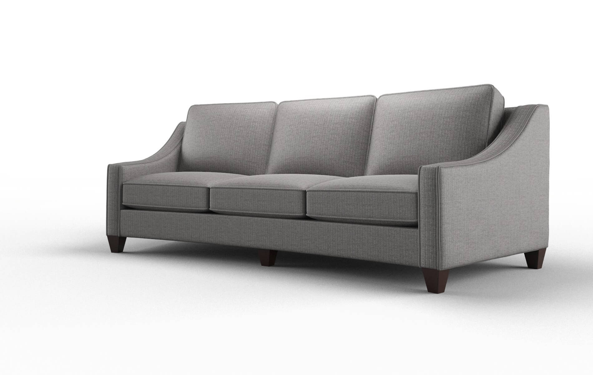 Sanda Parker Graphite Sofa espresso legs 4
