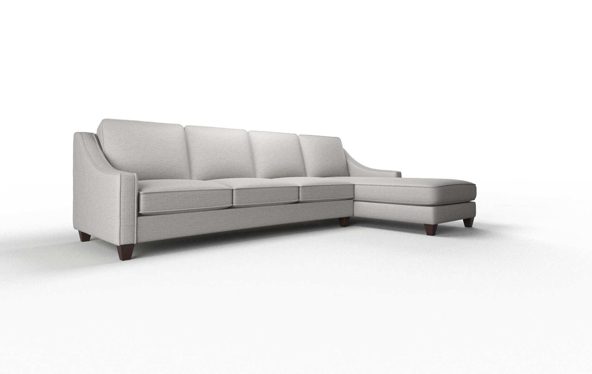 Sanda Parker Silver Panel espresso legs 2