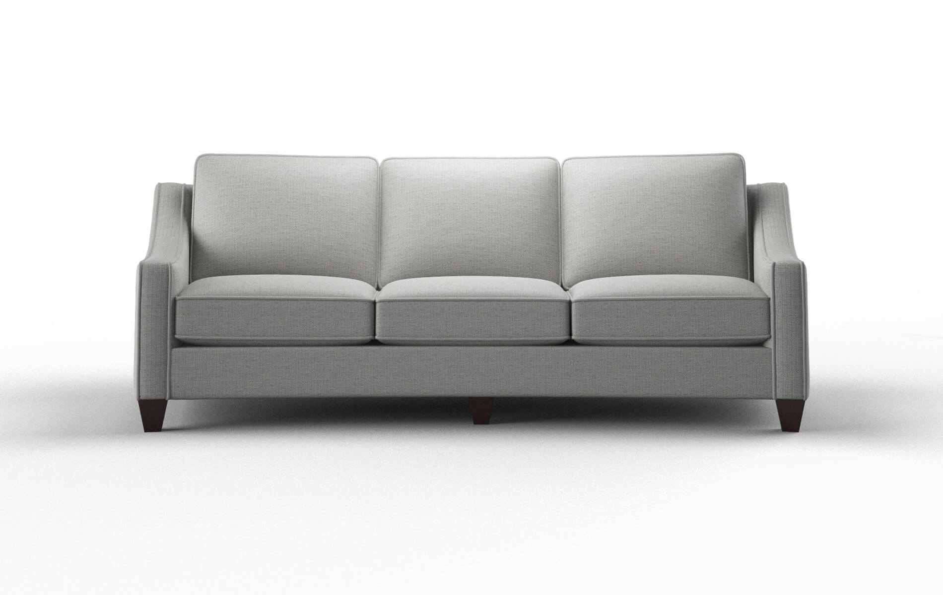 Sanda Parker Silver Sofa espresso legs 1