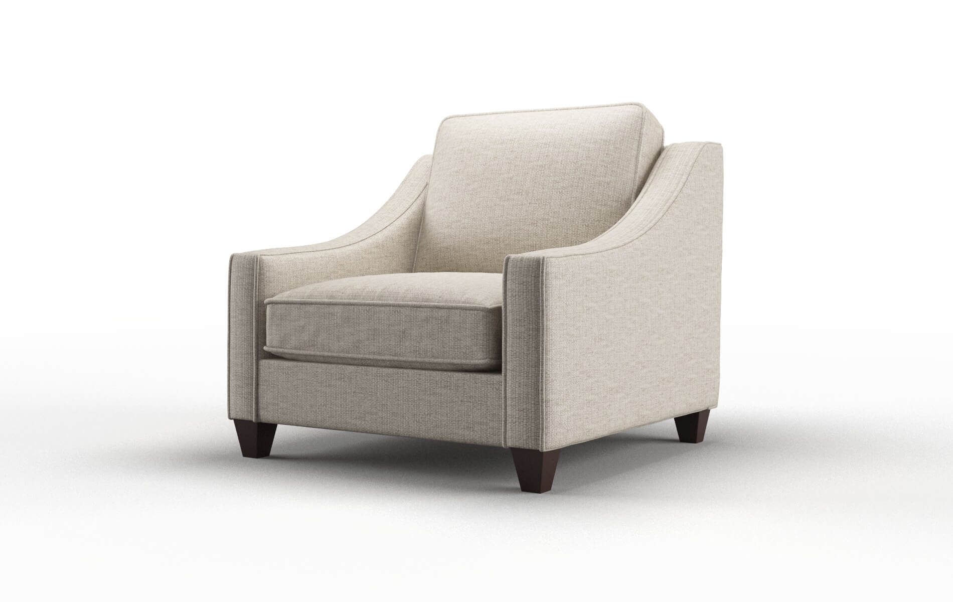 Sanda Parker Wheat Chair espresso legs 4