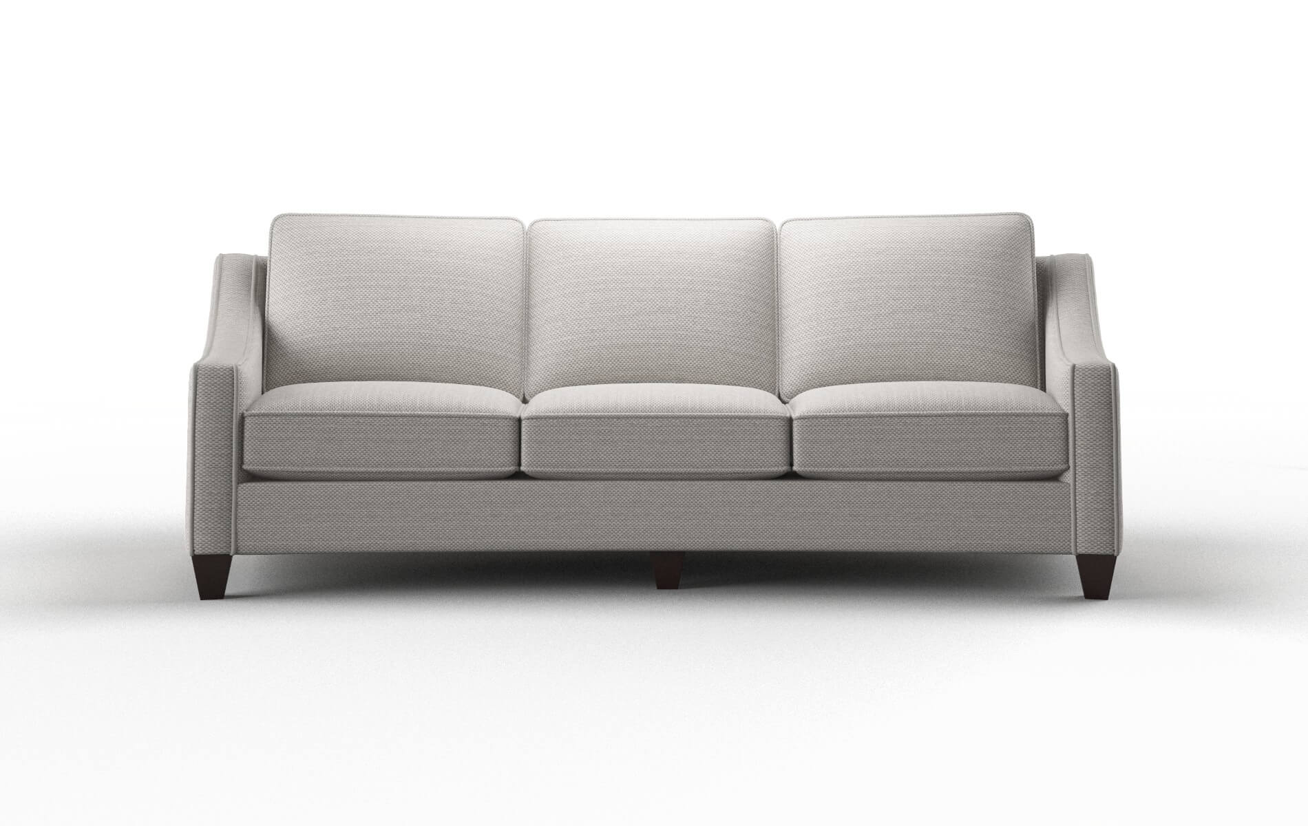 Sanda Phoenix Silver Sofa espresso legs 1