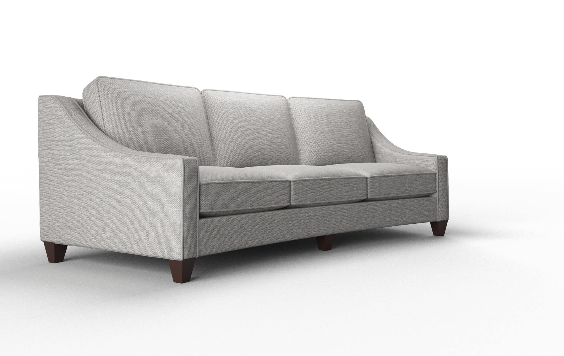 Sanda Phoenix Smoke Sofa espresso legs 2