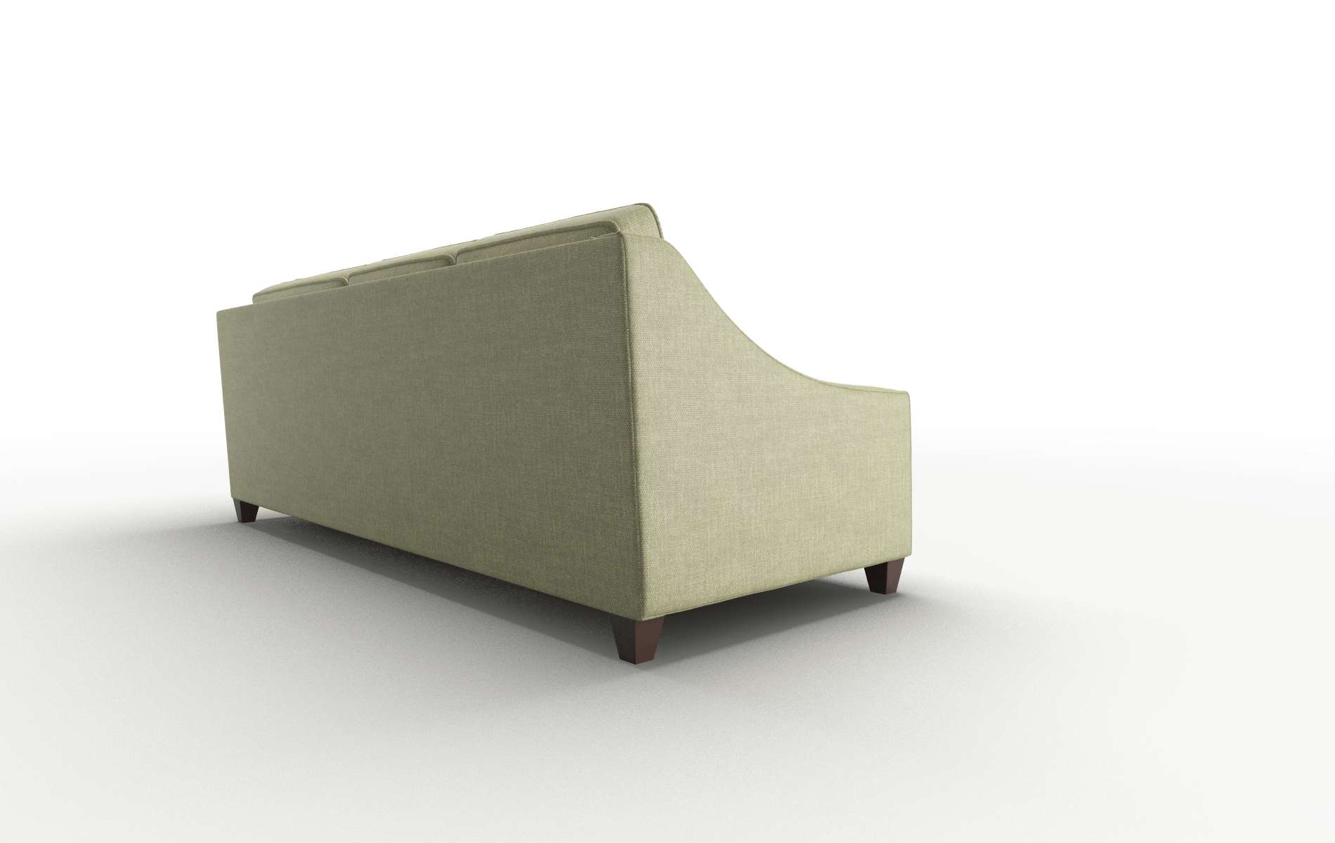 Sanda Portland Basil Sectional espresso legs 3