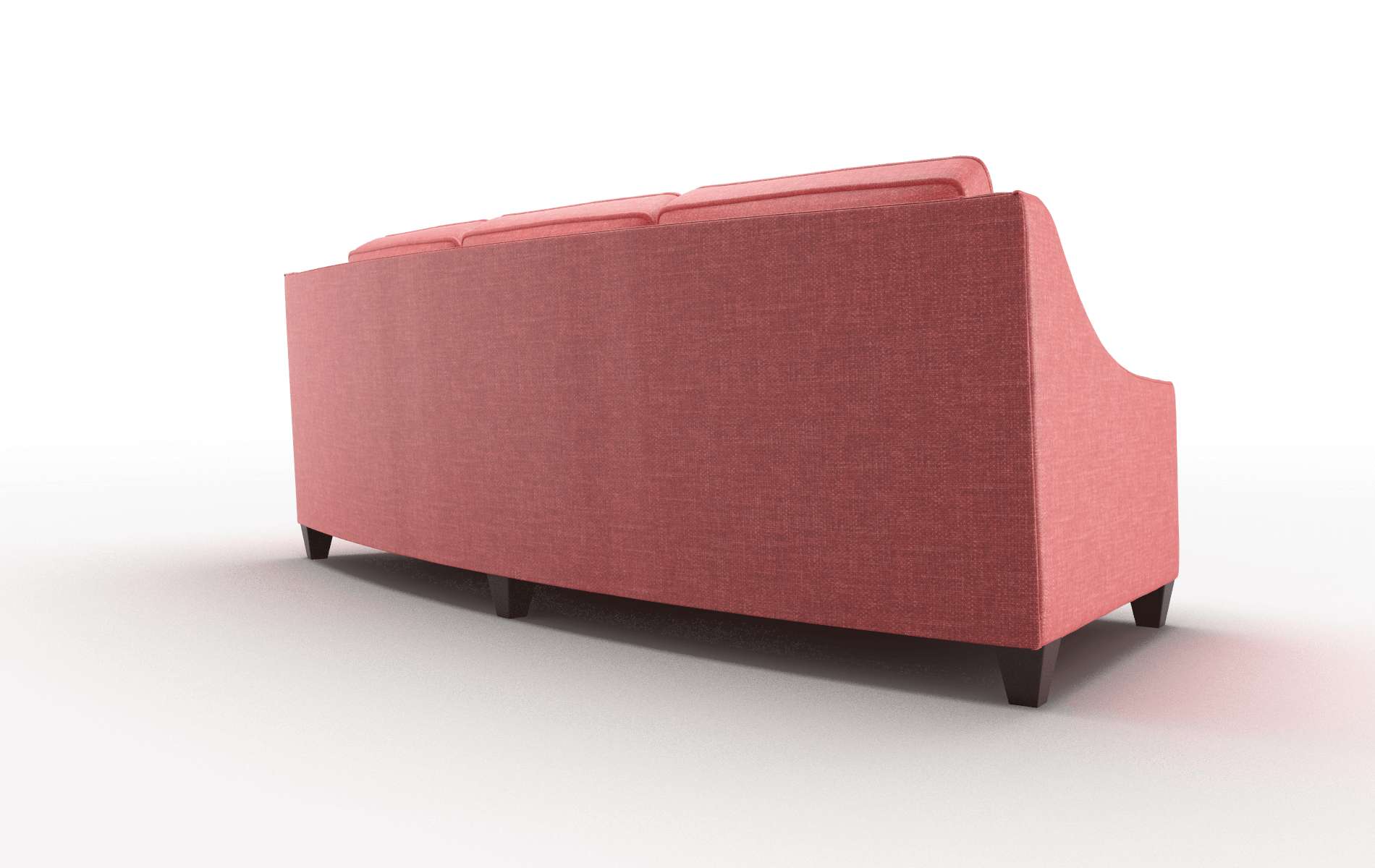 Sanda Portland Berry Sofa espresso legs 5