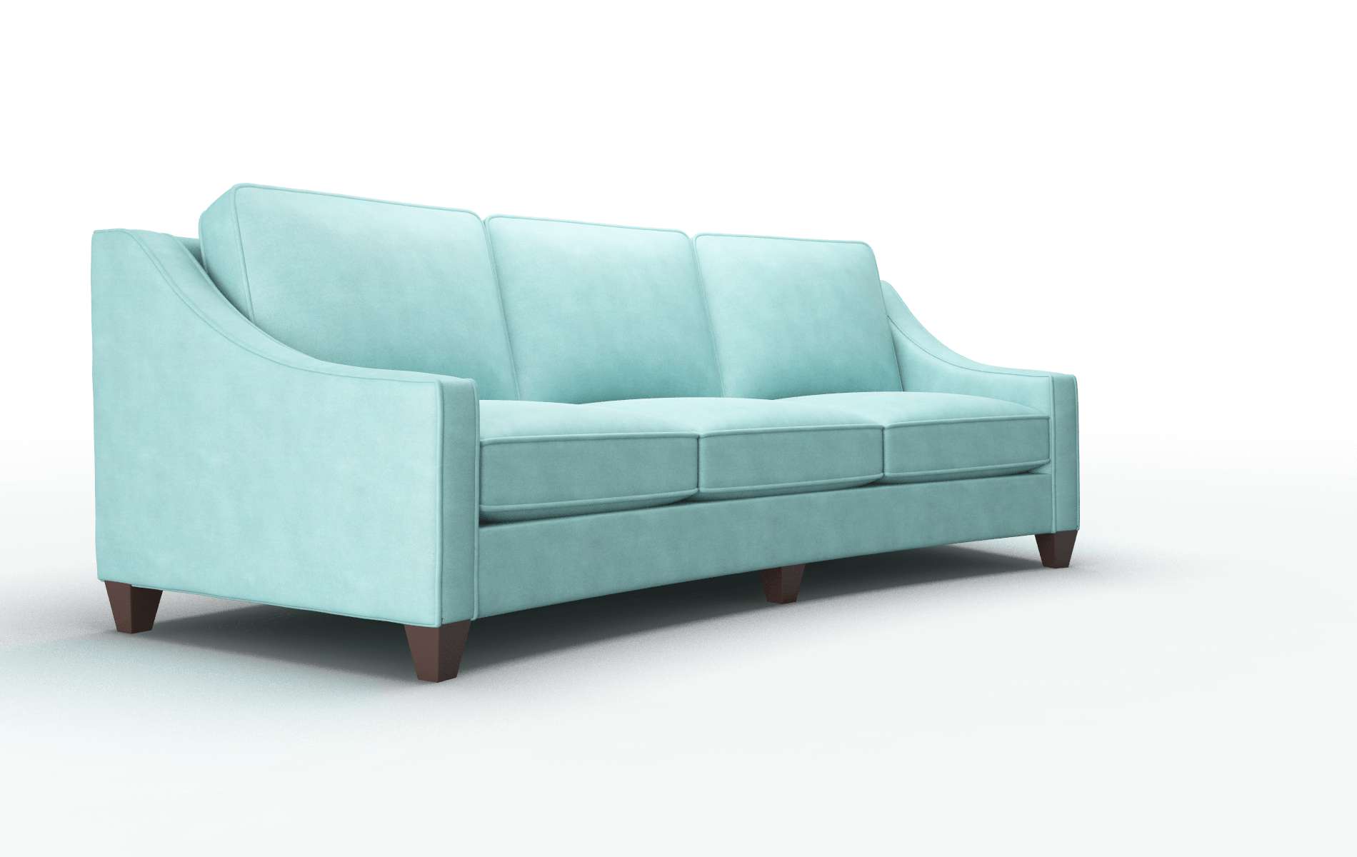 Sanda Portland Mercury Sofa espresso legs 2