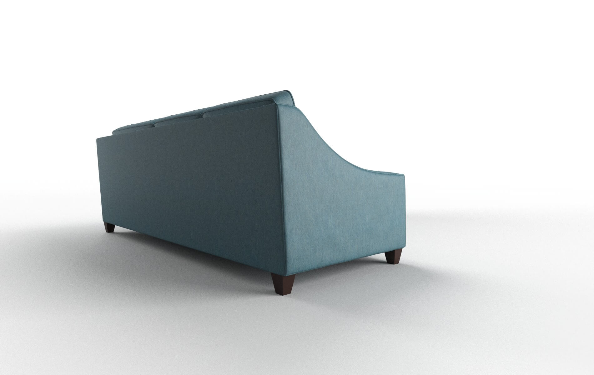 Sanda Portland Prussian Sectional espresso legs 3