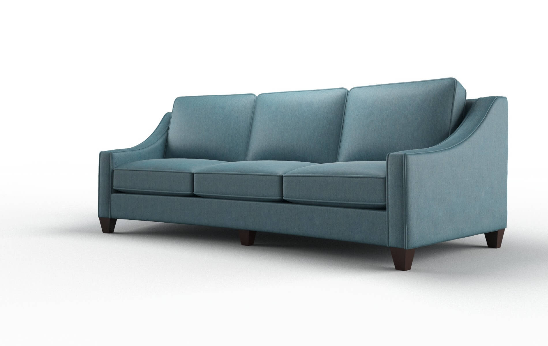 Sanda Portland Prussian Sofa espresso legs 4