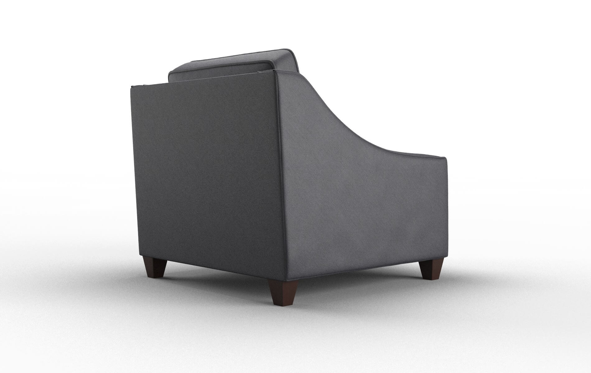 Sanda Redondo Navy Chair espresso legs 5