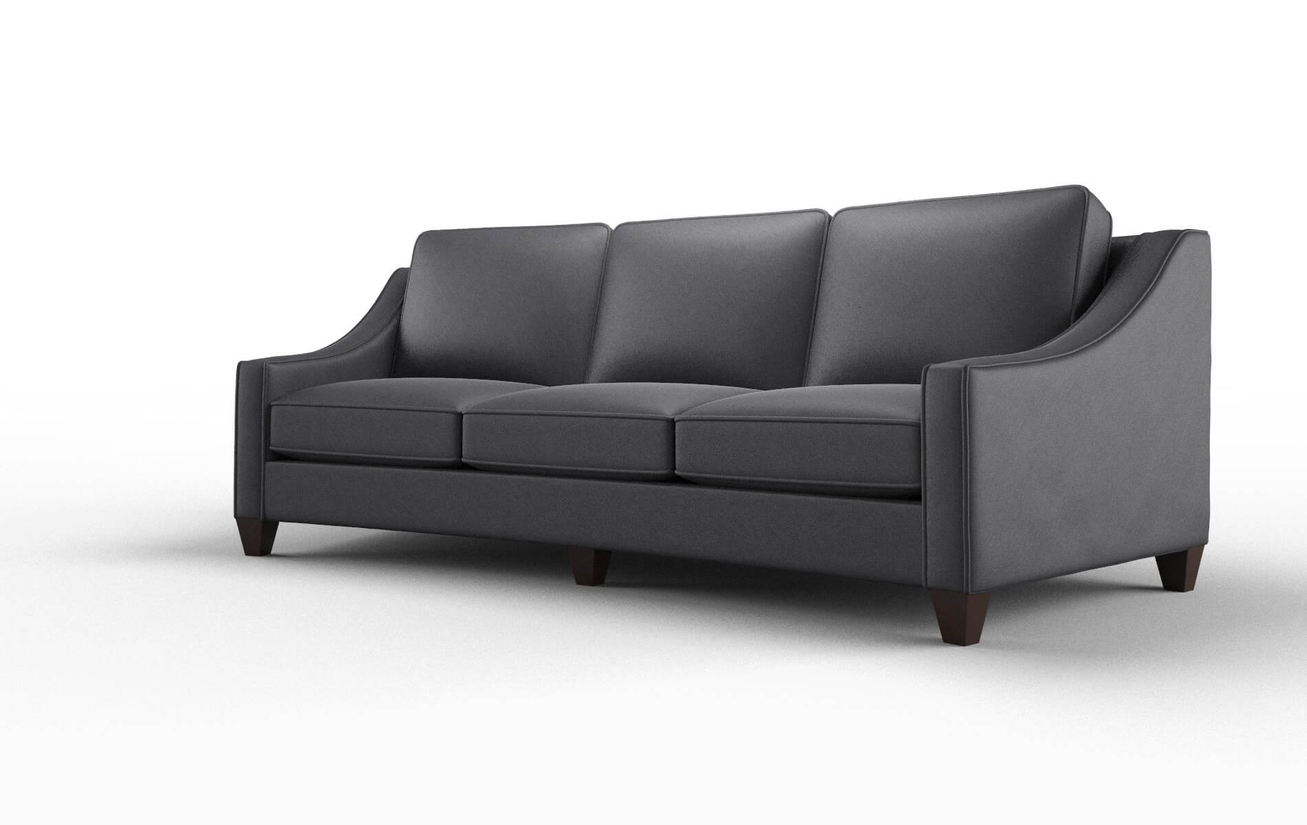 Sanda Redondo Navy Sofa espresso legs 4