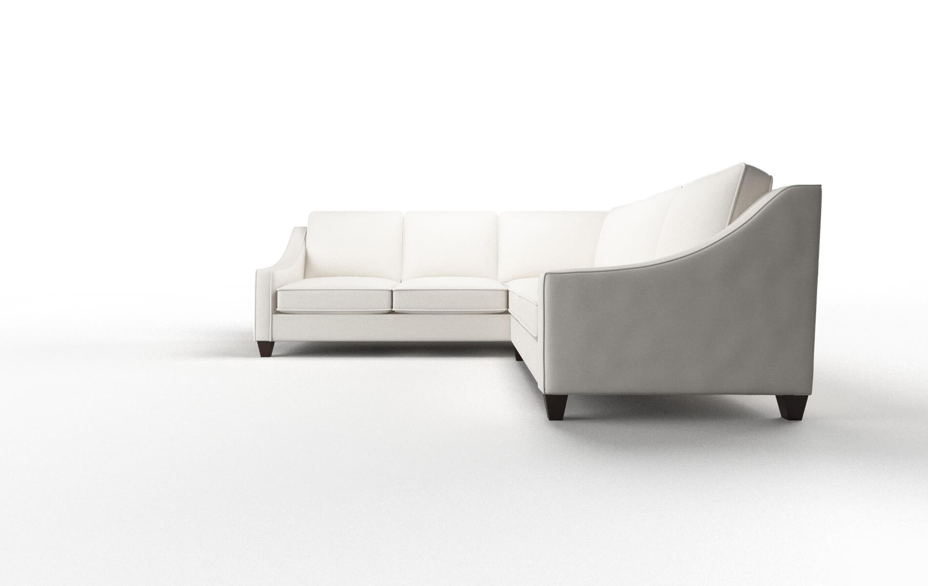 Sanda Redondo Pearl Sectional espresso legs 5